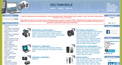 Desktop Screenshot of deltamobile.cz