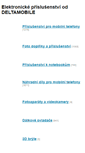 Mobile Screenshot of deltamobile.cz