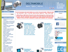 Tablet Screenshot of deltamobile.cz